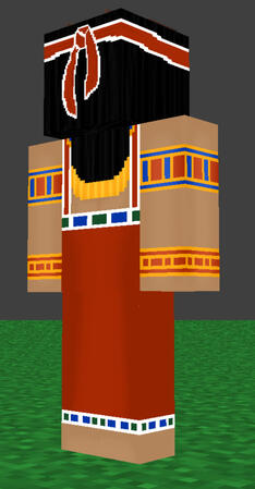 Egyptian Goddess Isis (Back)