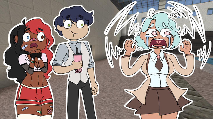 Commission for @Koixek | Video: Danganronpa: Hippo Homicide | We Found Him! | Episode 8 | MCRP